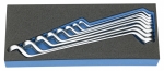 

HE-50829001680 HEYTEC Набор двусторонних ключей с замкнутым зевом M 50829-16 8 шт.
