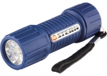 

Фонарь светодиодный, синий корпус с мягким покрытие, 9Led, 3хААА, Stern 90513