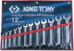 

Набор рожковых ключей KING TONY 1112MR