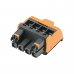 

Гнездовой разъем Weidmuller BHZ 5.00/04/90LH BK/OR 1063280000