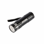 

Фонарь бытовой алюминиевый с гравировкой, черный, 9LED, 3хААА Stern 90506