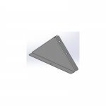 

Заглушка к двускатной крышке ДКС UKH207HDZL