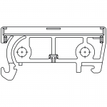 

Концевая пластина Weidmuller AP 45/LI OR 1011590000