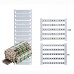 

0473460201 WEIDMULLER Маркировка "DEK5" 201-250 в клеммные колодки стр.8/6
