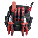 

220211 Набор инструментов Tool belt VDE Haupa