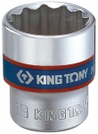 

Головка торцевая двенадцатигранная KING TONY 333008M