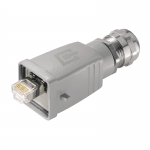 

Обжимной разъем RJ45 Weidmuller IE-PS-V05M-RJ45-TH 1963110000