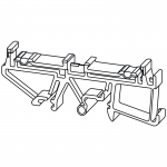 

Фиксатор Weidmuller RF 180 BK 1057530000