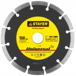 

Круг отрезной алмазный для УШМ STAYER PROFESSIONAL 3660-150_z01
