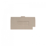 

Разделительная пластина Weidmuller ZAP/TW ZDU/ZPE 2.5N/4AN 1933810000
