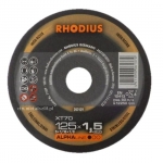 

Диск отрезной по металлу RHODIUS XT70 207439