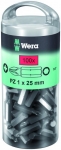

WE-072444 855/1 Z DIY 100 Биты-насадки PZ 2x25 (в тубе 100шт) WERA