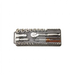 

8PK-227 Набор торцевых головок и бит 1/2 с трещоткой (40 предм) Proskit