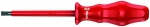 

WE-031244 1760i VDE Отвертка шлицевая диэлектрическая Kraftform Classic WERA