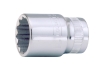 

A6700DM-9 BAHCO 1/4" Головка торцевая 12-гр.