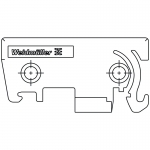 

Концевая пластина Weidmuller AP 45/LI DI GR 8140870000