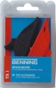

BN-044124 TA1 безопасные зубчатые зажимы d 4 мм (2шт) BENNING