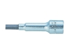 

A6709Z-9/64 BAHCO 1/4" Головка торцевая с внешним шестигранником, удлиненная