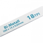 

Полотна для ножовки по металлу, 300 мм, 18TPI, BIM, 2 шт. GROSS 77730