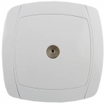 

Одинарная телевизионная розетка СВЕТОЗАР CITY LIGHT SV-54215-W