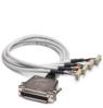 

2302502 Phoenix contact CABLE-D37-M2,5/4X14/300/Y81P-O Кабель