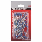 

Заклепки 3,2 х 8 мм RAL 5005 (синий), 50 шт. MATRIX 40676