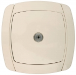 

Одинарная телевизионная розетка СВЕТОЗАР CITY LIGHT SV-54215-B