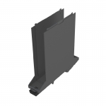

Базовый элемент Weidmuller CH20M22 B GGY/BK 1073350000