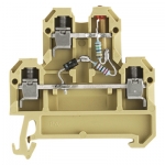

Двухуровневая клемма Weidmuller DK 4/35 LD 1D ROT 24VAC 0395960000