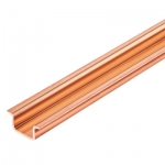 

Монтажная рейка Weidmuller TS 35X15/2.3 2M/CU/BK 0270100000