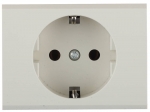 

Розетка бытовая одинарная СВЕТОЗАР ЭФФЕКТ SV-54400-B