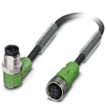 

Кабель для датчика / исполнительного элемента - SAC-4P-M12MR/0,6-PUR/M12FS - 1668603 Phoenix contact