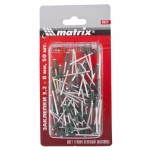 

Заклепки 3,2 х 8 мм RAL 6005 (темно-зеленый), 50 шт. MATRIX 40674