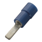 

260333 Плоские штифты изол. DIN 46231 1,5-2,5 мм2 L16 (синий) (упак 100 шт) Haupa