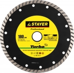 

Круг отрезной алмазный для УШМ STAYER PROFESSIONAL 3662-180_z01