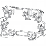 

Корпуса для электроники Weidmuller GH MCZUE1.5/UE SW 2409990000