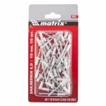 

Заклепки 4,0 х 10 мм RAL 9003 (сигнально-белый), 50 шт. MATRIX 40682