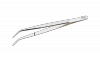 

027G-160 NWS Пинцет для электроники, загнут 40 градусов, острый 160 мм