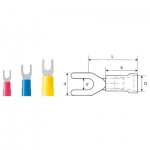 

9200300000 WEIDMULLER Кабельный наконечник LIS 1,5M3,5 V отверстие M3,5