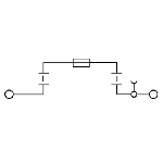 

Клемма с предохранителем Weidmuller WTR 4/SI LD 250V 7914400000