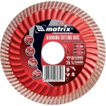 

Диск алмазный отрезной Turbo Extra, 125 х 22,2 мм, сухая резка MATRIX Professional 73194