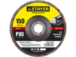 

Круг лепестковый торцовый, серия PROFESSIONAL Stayer 36581-115-060