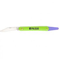 Нож садовый, 150 мм, складной, окулировочный, пластиковая рукоятка, пластик. расщепитель PALISAD 79010