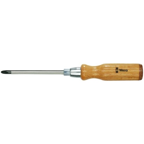 WE-018352  935 SPH  Отвертка для винтов с крестовым шлицем, с деревянной ручкой  PH 2/100 MM  WERA