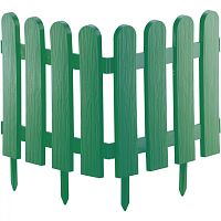 Забор декоративный "Кантри", 29 х 224 см, зеленый PALISAD 65003